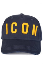 Dsquared2 BCM4001 ICON Baseball Cap - M1386 Navy - Escape Menswear