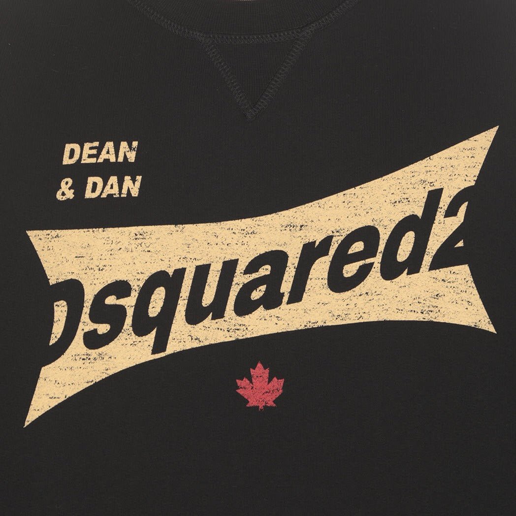 Dsquared2 Cool Sweatshirt - 900 Black - Escape Menswear
