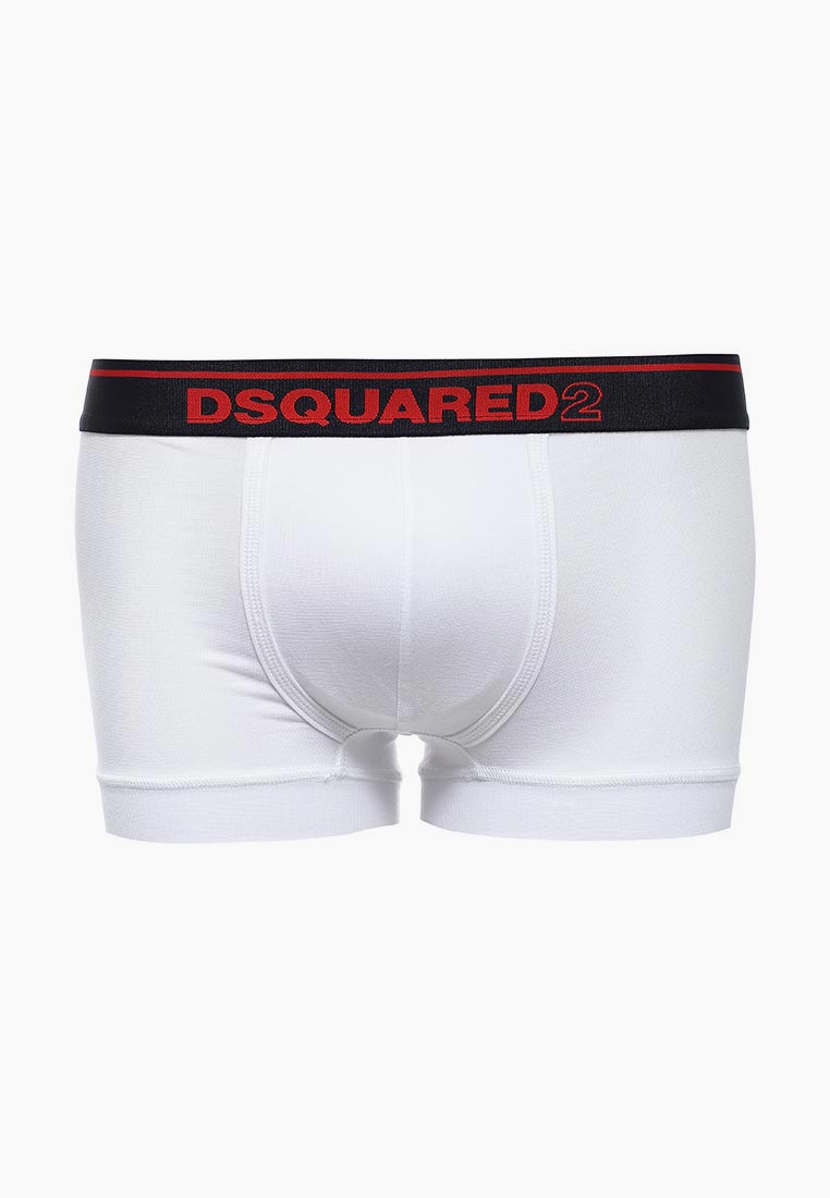 Dsquared2 D9LC61330 Logo Boxer Trunk - White - Escape Menswear