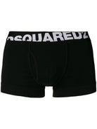 Dsquared2 DCXC90030 Two Pack Logo Boxer Trunk - Black - Escape Menswear