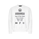 Dsquared2 Dean & Dan S74GU0425 Sweatshirt - 100 White - Escape Menswear