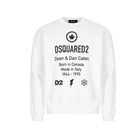 Dsquared2 Dean & Dan S74GU0425 Sweatshirt - 100 White - Escape Menswear