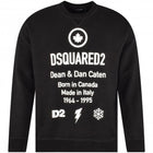 Dsquared2 Dean & Dan -S74GU0425 Sweatshirt - 900 Black - Escape Menswear