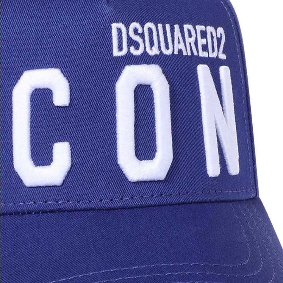 Dsquared2 Icon Cap - Electric Blue - Escape Menswear