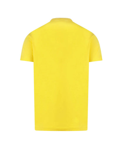 Dsquared2 Icon logo printed t-shirt - 171 Yellow - Escape Menswear