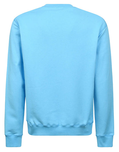 Dsquared2 ICON Logo Sweatshirt - 514 Sky Blue - Escape Menswear