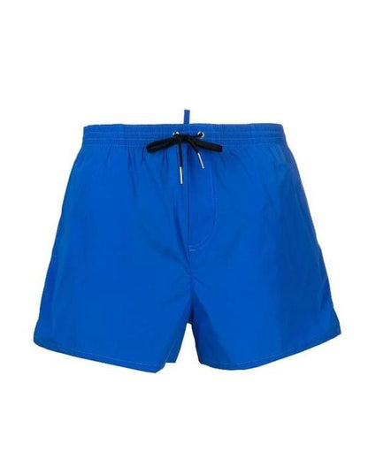 Dsquared2 Icon Logo Swim Shorts - 438 Blue - Escape Menswear