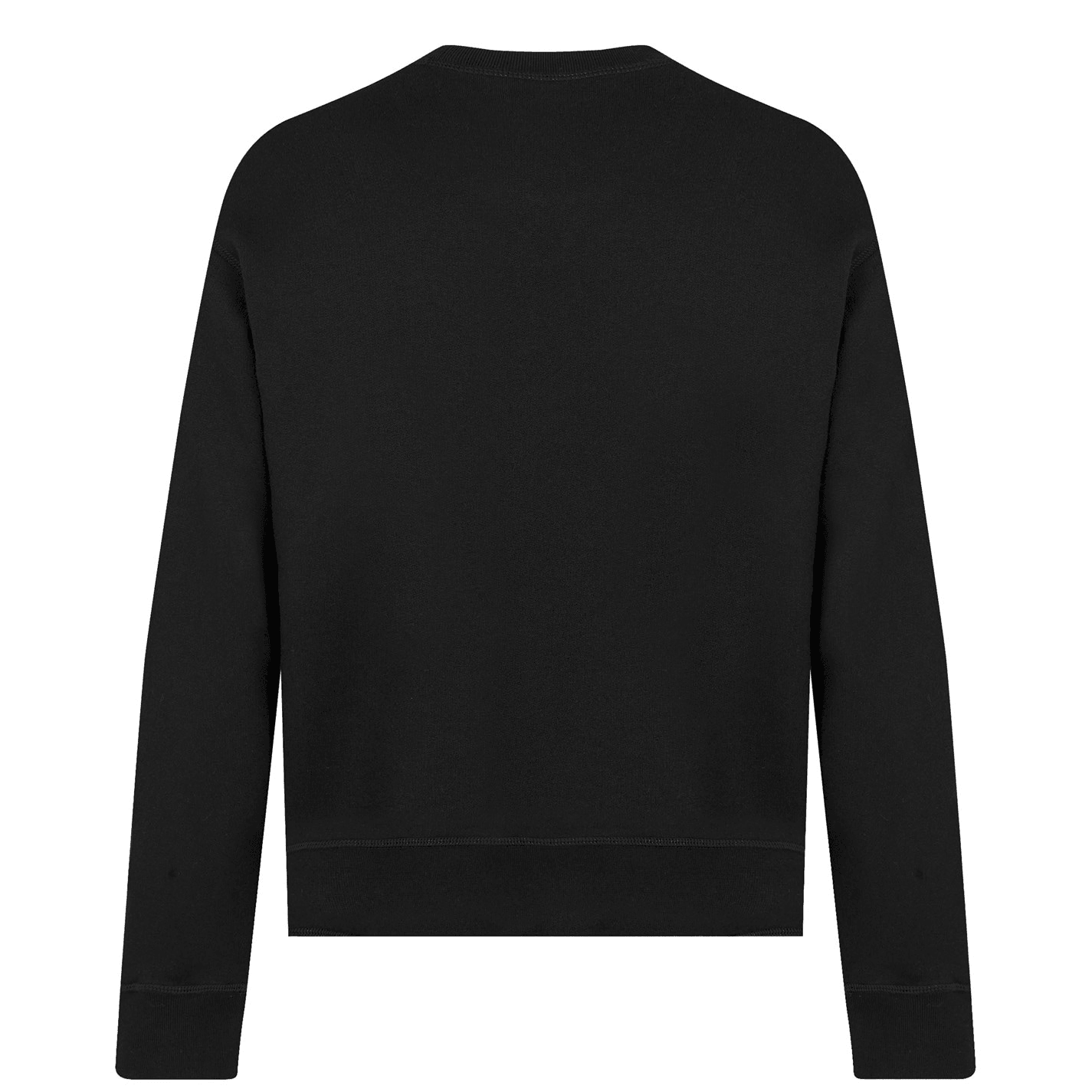 Dsquared2 ICON Patent Sweatshirt - 992 Black - Escape Menswear