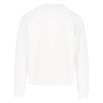 Dsquared2 ICON Splatter Sweatshirt - 100 White - Escape Menswear
