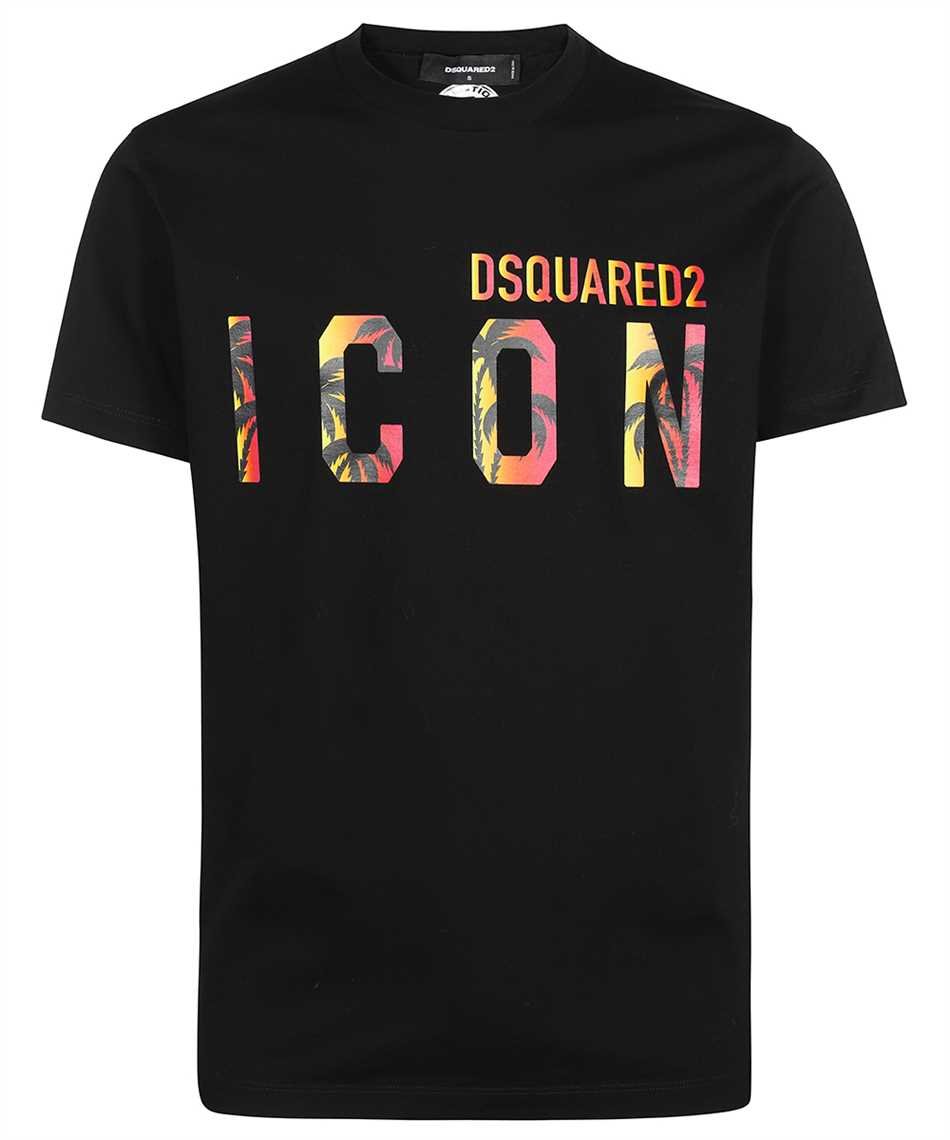 Dsquared2 Icon Sunset Cool Logo T-Shirt - 900 Black - Escape Menswear