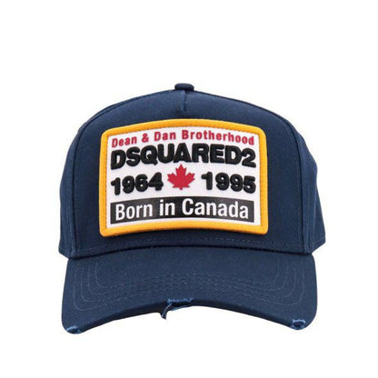 Dsquared2 Patch Baseball Cap - Navy - Escape Menswear