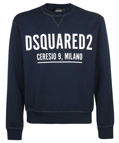 Dsquared2 S71GU0448 Ceresio 9 Sweatshirt - 478 Navy - Escape Menswear