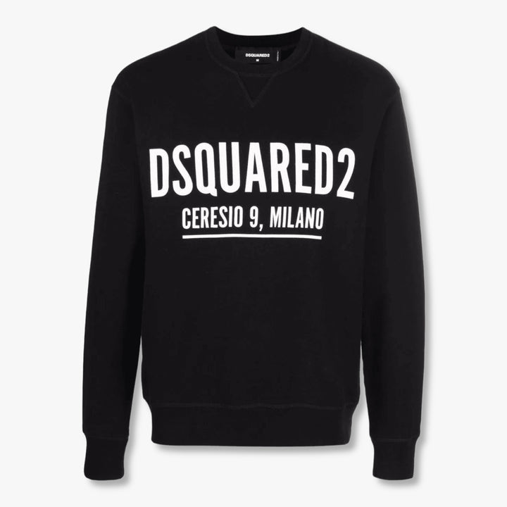 Dsquared2 S71GU0448 Ceresio 9 Sweatshirt - 900 Black - Escape Menswear