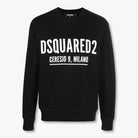 Dsquared2 S71GU0448 Ceresio 9 Sweatshirt - 900 Black - Escape Menswear