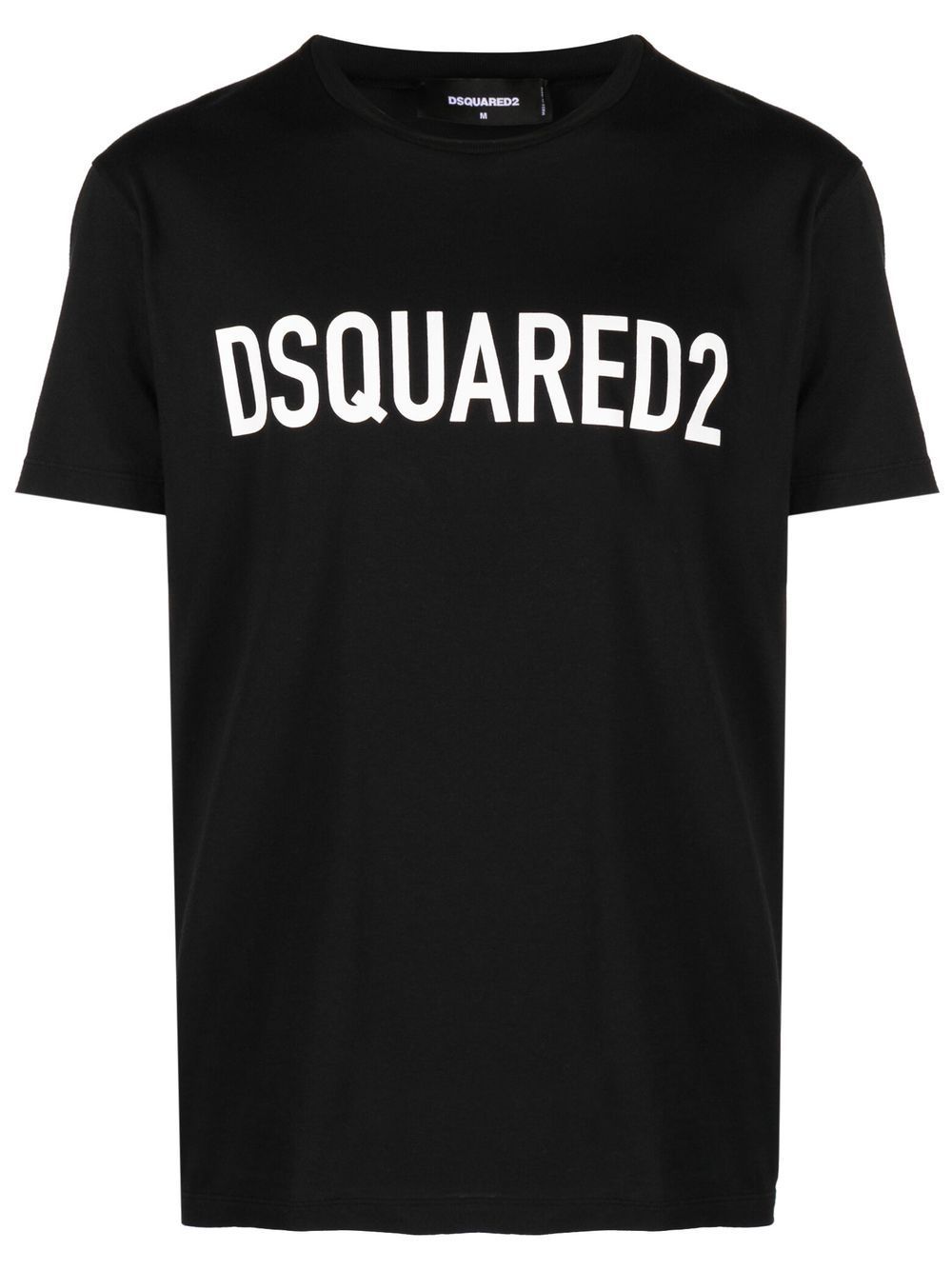 Dsquared2 S74GD1126 Cool Logo Print T-Shirt - 900 Black - Escape Menswear