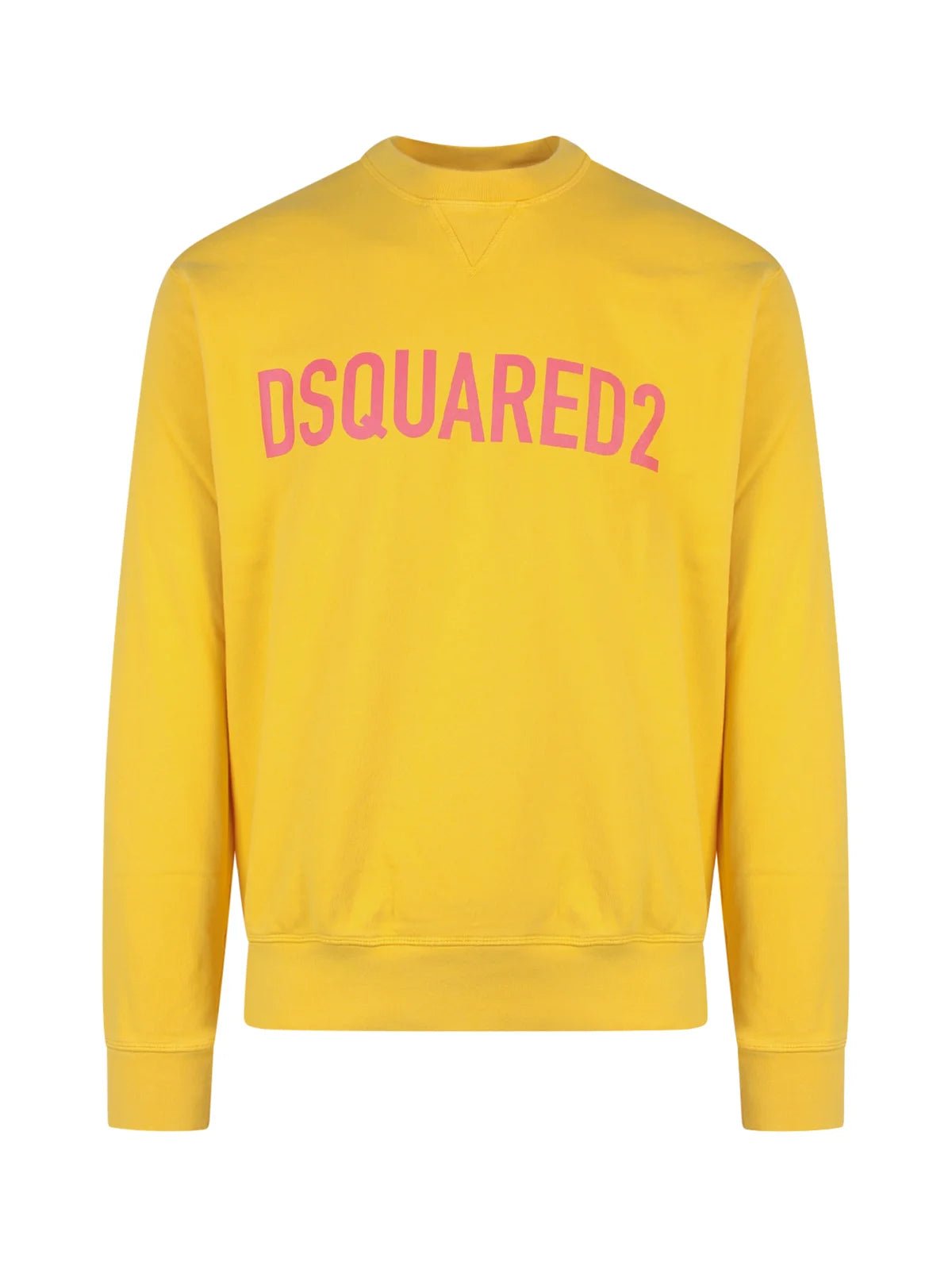 Dsquared2 S74GU0663 Cool Logo Print Sweatshirt - 173 Yellow - Escape Menswear