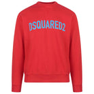 Dsquared2 S74GU0663 Cool Logo Print Sweatshirt - 315 Red - Escape Menswear