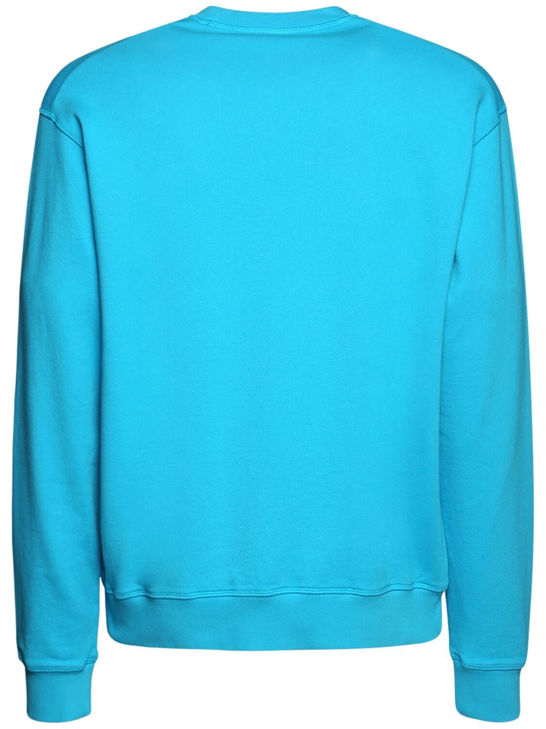 Dsquared2 S74GU0663 Cool Logo Print Sweatshirt - 534 Sea - Escape Menswear