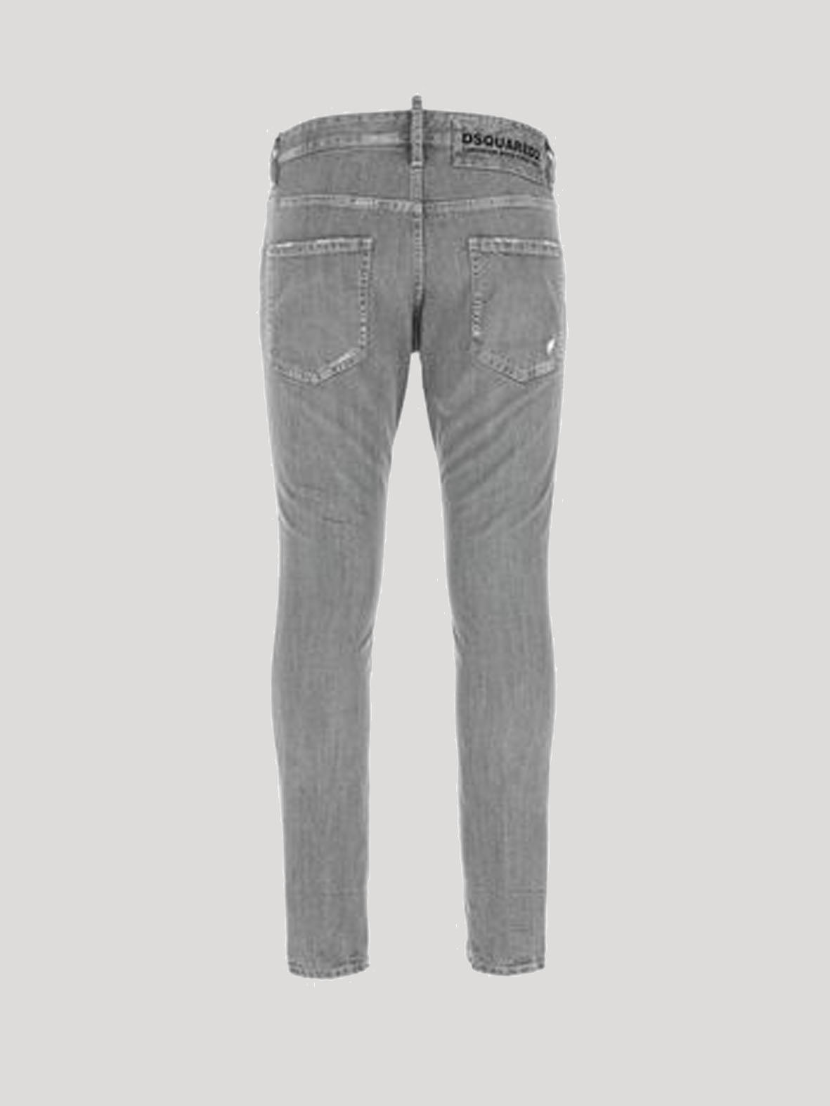 Dsquared2 S74LB0786 Skater Jeans - 852 Grey - Escape Menswear