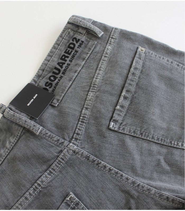 Dsquared2 S74LB0786 Skater Jeans - 852 Grey - Escape Menswear