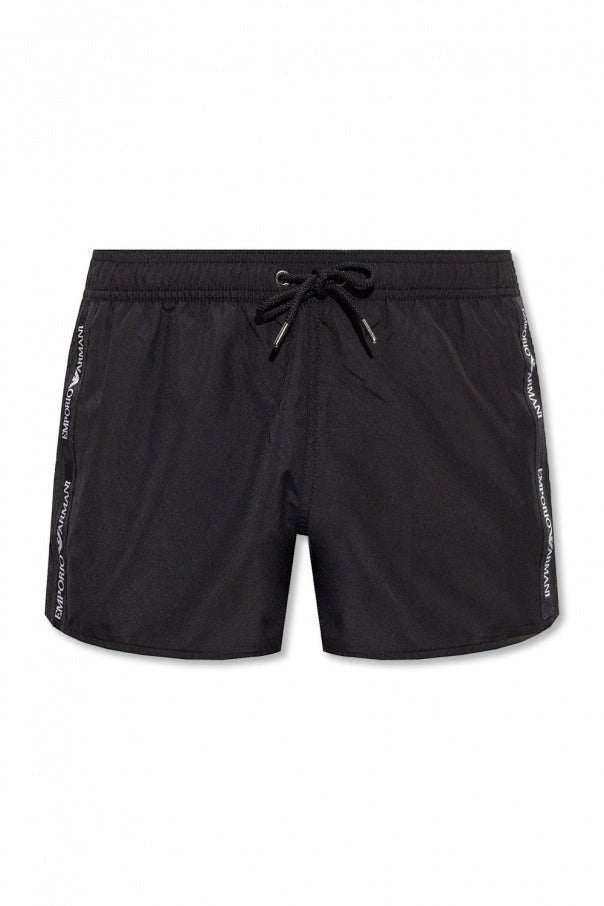 Emporio Armani 211747 Swim Shorts - 020 Black - Escape Menswear