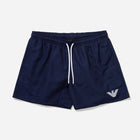 Emporio Armani 211752 Eagle Logo Swim Shorts - 336 Eclipse - Escape Menswear