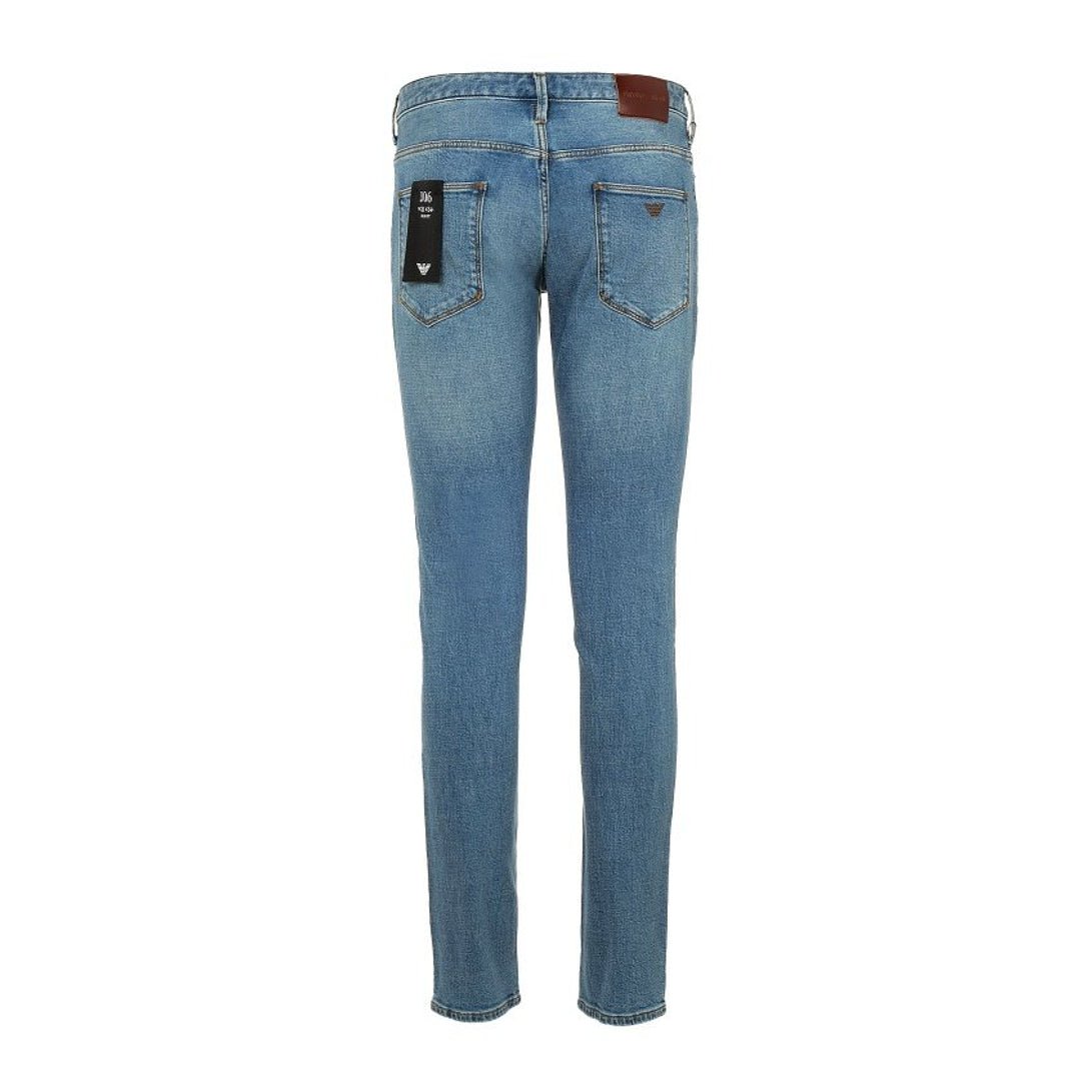 Emporio Armani 3L1J06 1DJQZ Jeans - 0942 Mid Blue - Escape Menswear