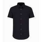 Emporio Armani 8N1C91 Short Sleeve Shirt - 934 Navy - Escape Menswear