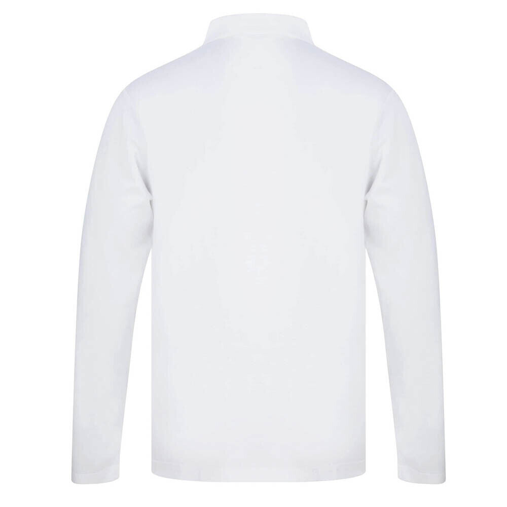 Emporio Armani 8N1F97 Polo Shirt - 100 White - Escape Menswear