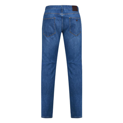 Emporio Armani 8N1J06 1G0LZ Slim Fit Jeans - 0943 Lt Blue - Escape Menswear