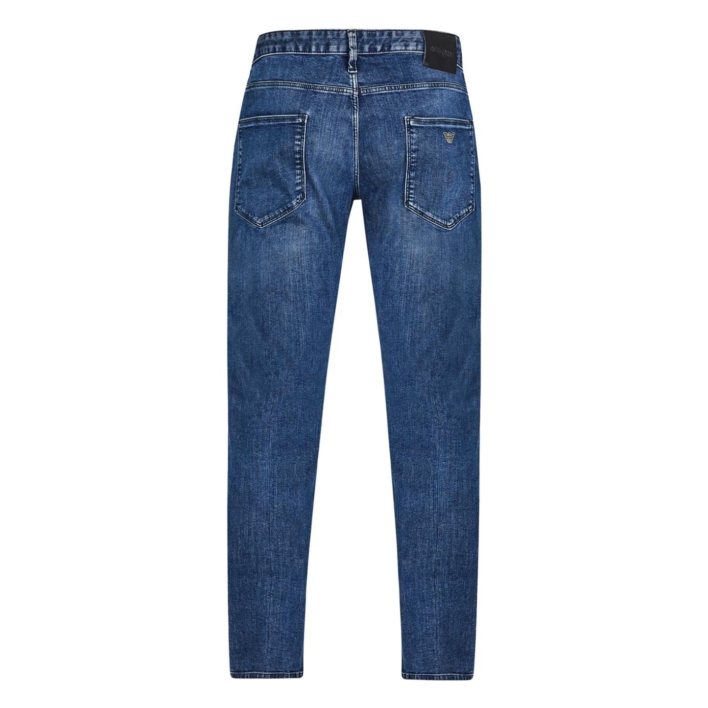 Emporio Armani 8N1J06 1G19Z Slim Fit Jeans - 0942 Mid Blue - Escape Menswear