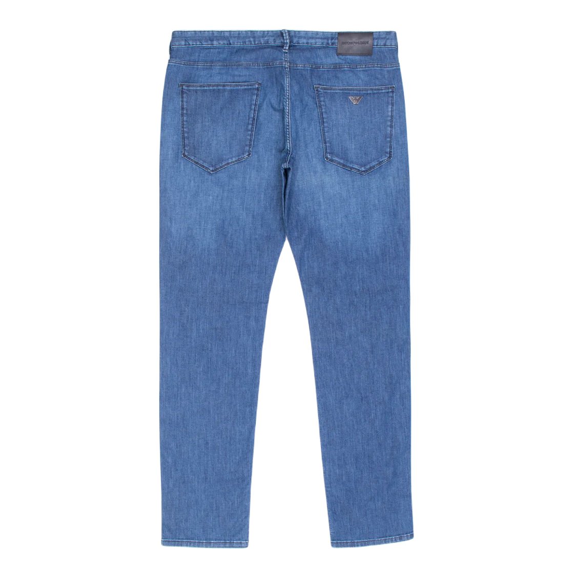 Emporio Armani 8N1J75 1D85Z Slim Fit Jeans - 0943 Blue Ch - Escape Menswear