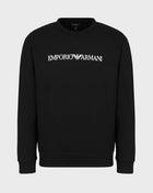 Emporio Armani 8N1MR6 Sweatshirt - F099 Black - Escape Menswear