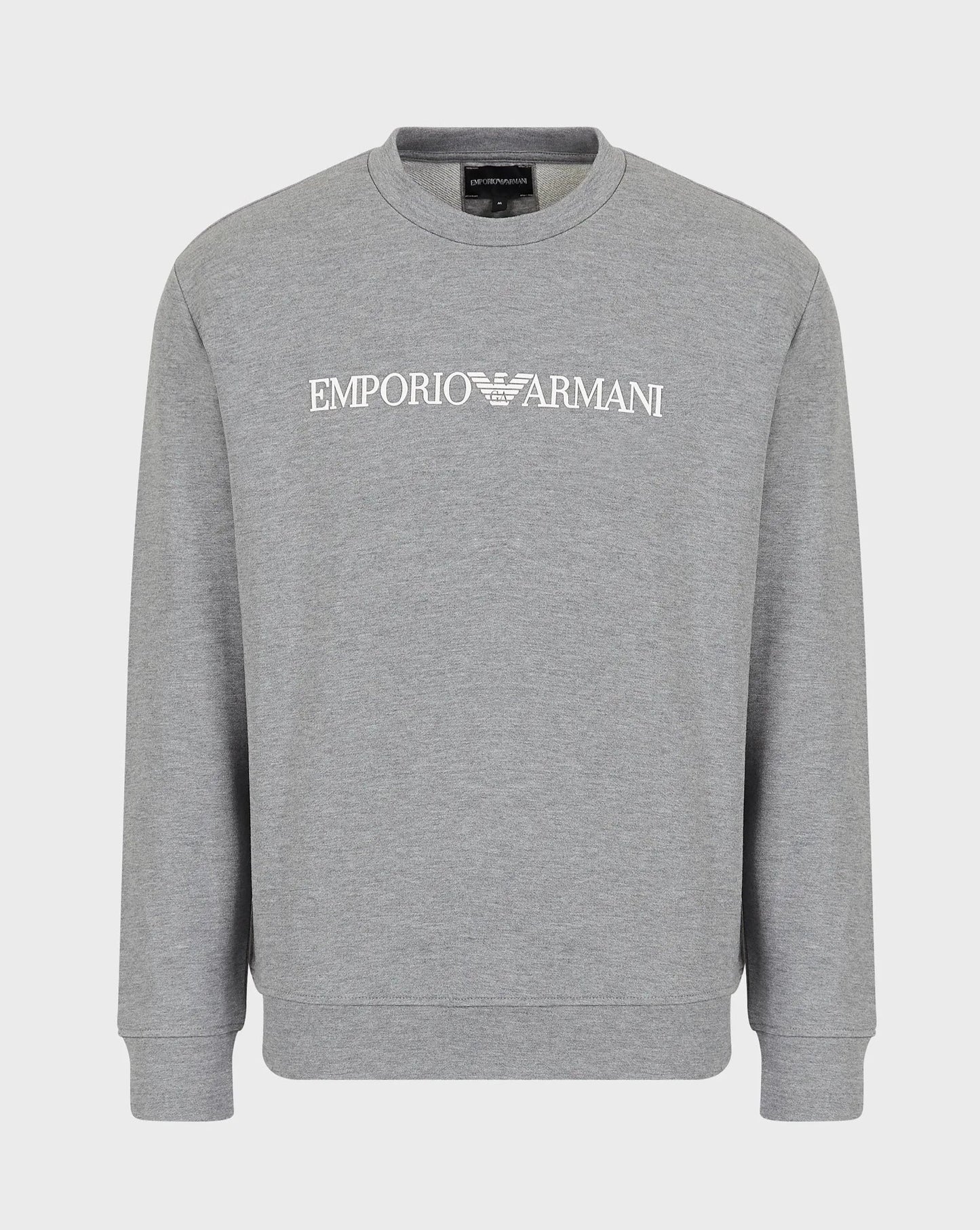 Emporio Armani 8N1MR6 Sweatshirt - F607 Grey - Escape Menswear
