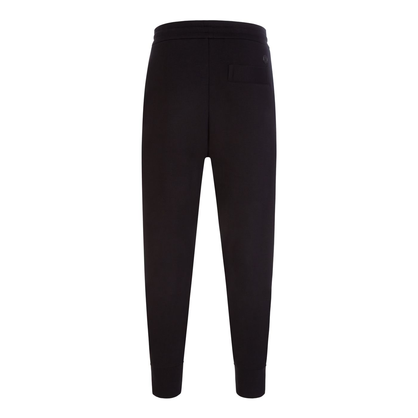Emporio Armani 8N1P92 Double Jersey Joggers - 999 Black - Escape Menswear