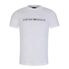 Emporio Armani 8N1TN5 Essential Logo T-Shirt - 0146 White - Escape Menswear