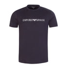 Emporio Armani 8N1TN5 Essential Logo T-Shirt - 0974 Navy - Escape Menswear
