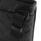 Emporio Armani All Over Eagle Shoulder Bag - Black - Escape Menswear