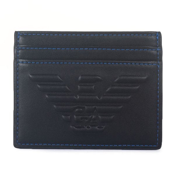 Emporio Armani Card Holder - 81072 Black - Escape Menswear