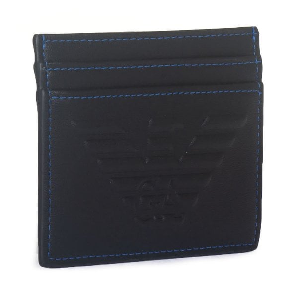 Emporio Armani Card Holder - 81072 Black - Escape Menswear