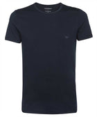 Emporio Armani CC722 Logo T-Shirt - Marine - Escape Menswear