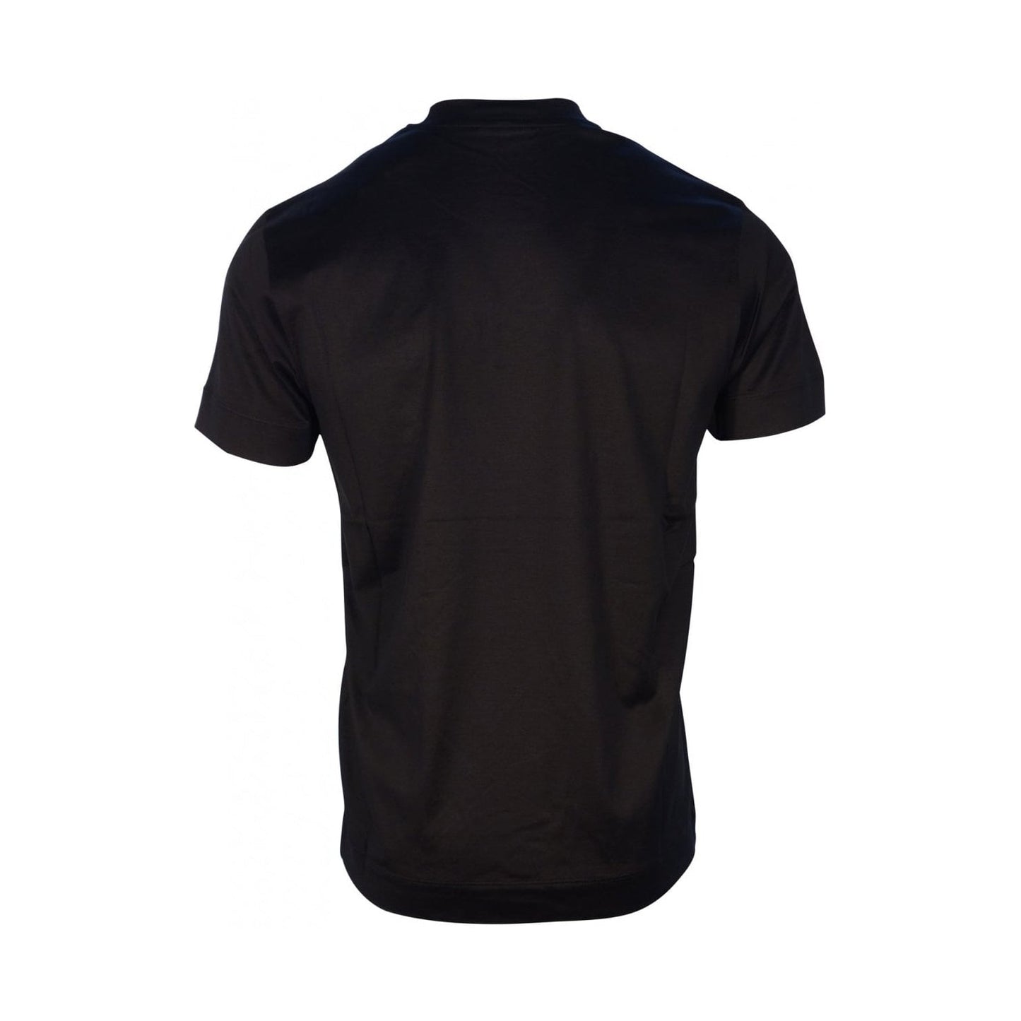 Emporio Armani EA Logo T-Shirt - 0999 Black - Escape Menswear