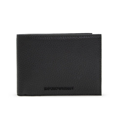 Emporio Armani Horizontal-Design Wallet - Black - Escape Menswear