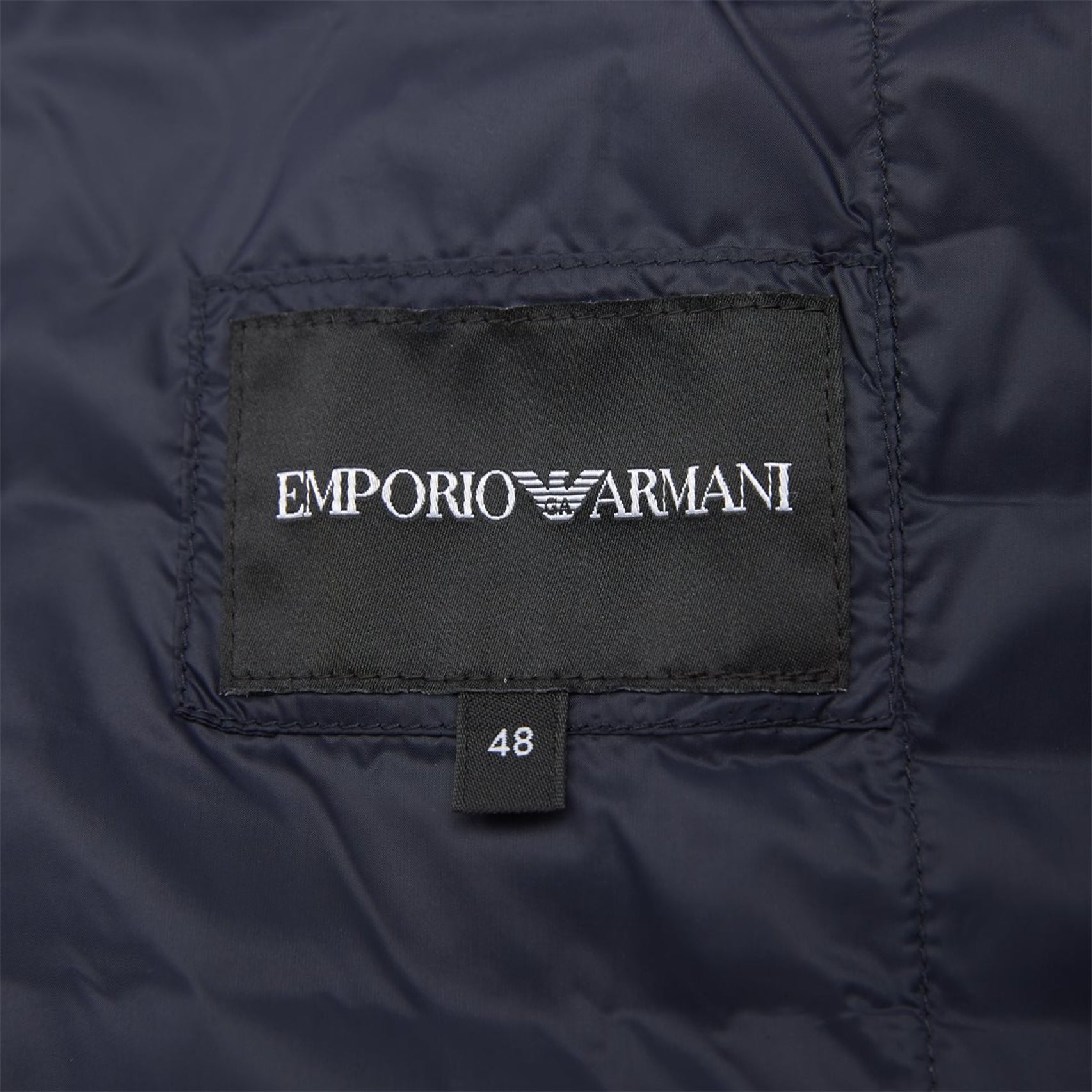 Emporio Armani Lightweight Down Jacket - 0951 Navy - Escape Menswear