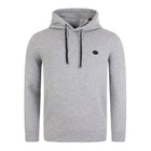 Emporio Armani Logo Patch Hoodie - 0630 Grey - Escape Menswear