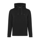 Emporio Armani Logo Patch Hoodie - 0999 Black - Escape Menswear