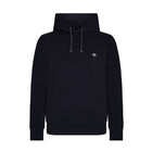 Emporio Armani Logo Patch Hoodie - 920 Navy - Escape Menswear