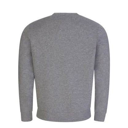 Emporio Armani Logo Patch Sweatshirt - 8N1MD1 1JHSZ - 630 Grey - Escape Menswear