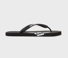 Emporio Armani Logo Rubber flip-flops - Black - Escape Menswear