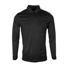 Emporio Armani Long Sleeve Polo - 999 Black - Escape Menswear